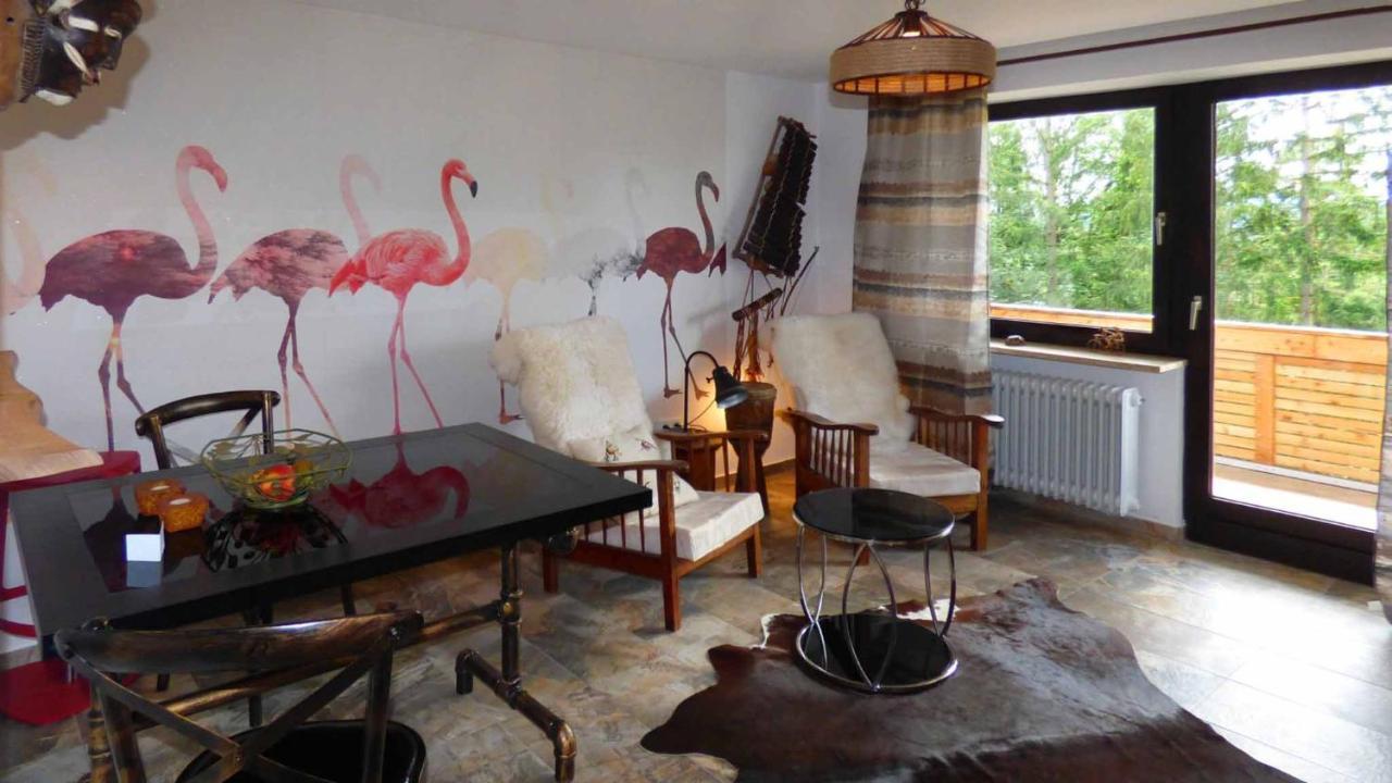 Haus Der 5 Kontinente Lägenhet Böbrach Exteriör bild